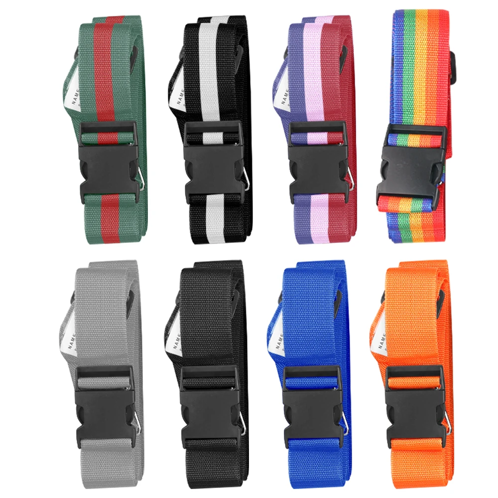 Wholesale Personalized Luggage Belt Strap Customized Made Elastic Luggage Strap