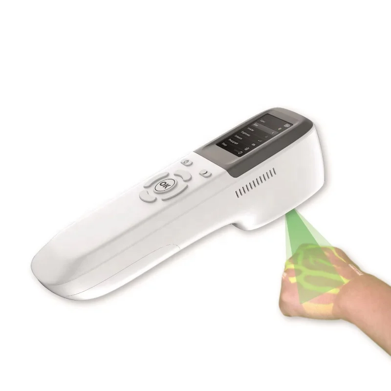 Portable vein locator with fast and accurate scanning