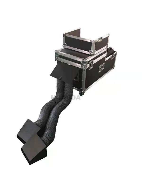 3000W Low Lying Fog Machine Water Base Dual Output Ground Smoke Machine For Stage Wedding Disco Party