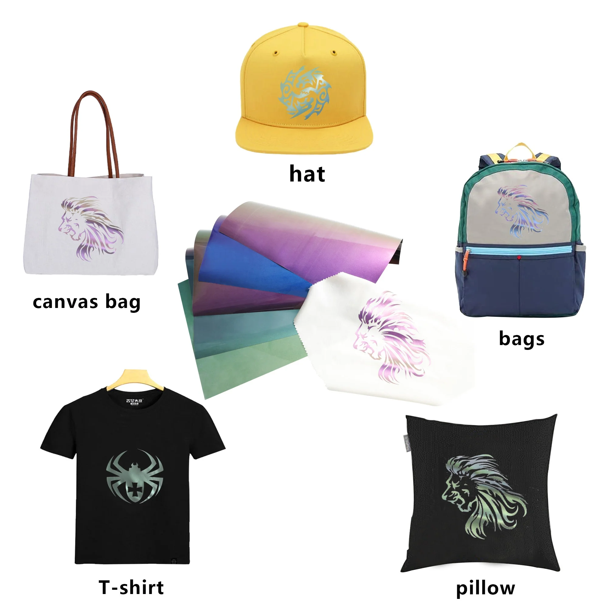 guangyintong PU Chameleon series iron on vinyl best printable htv print and cut heat transfer vinyl