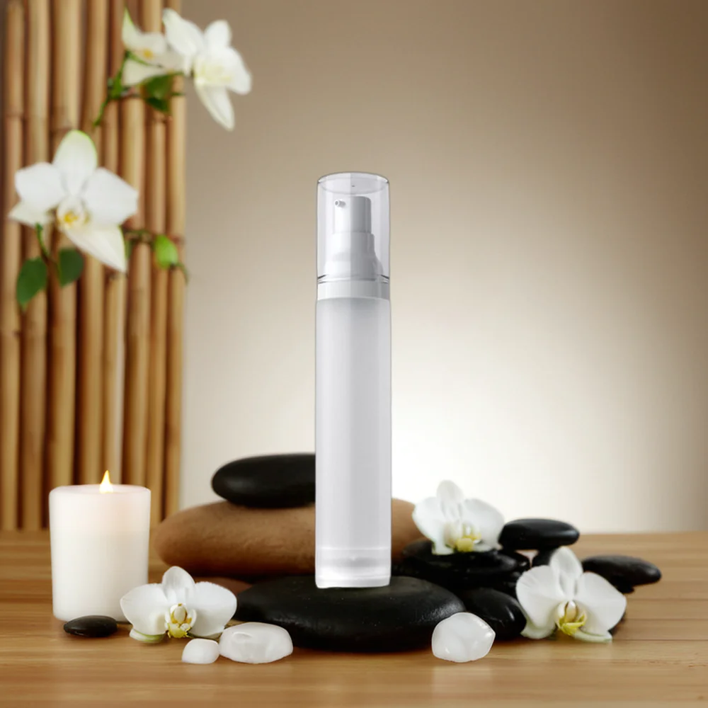 Wholesale eco friendly skin care plastic pump cream cosmetic airless lotion PP bottle 20 30 50ml