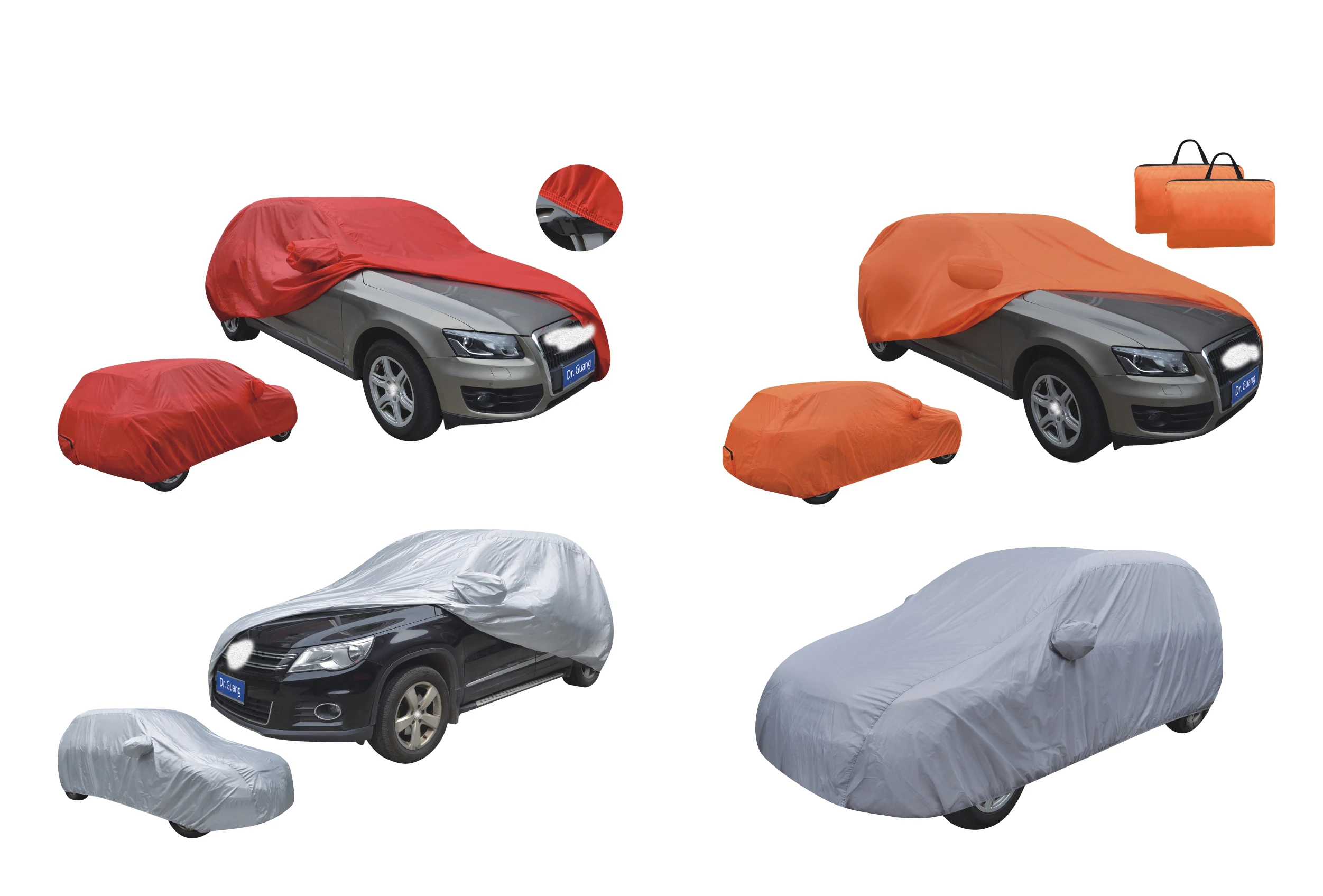 Universal cars accessories durable car snow cover sun protection waterproof car cover fabric waterproof