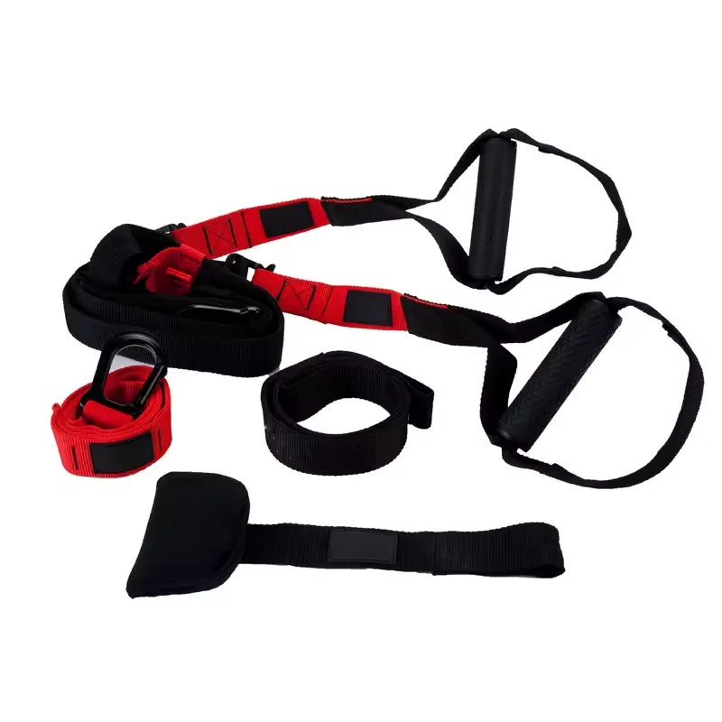 customized exercise equipment fitness training straps TRX suspension trainer expert for home workout