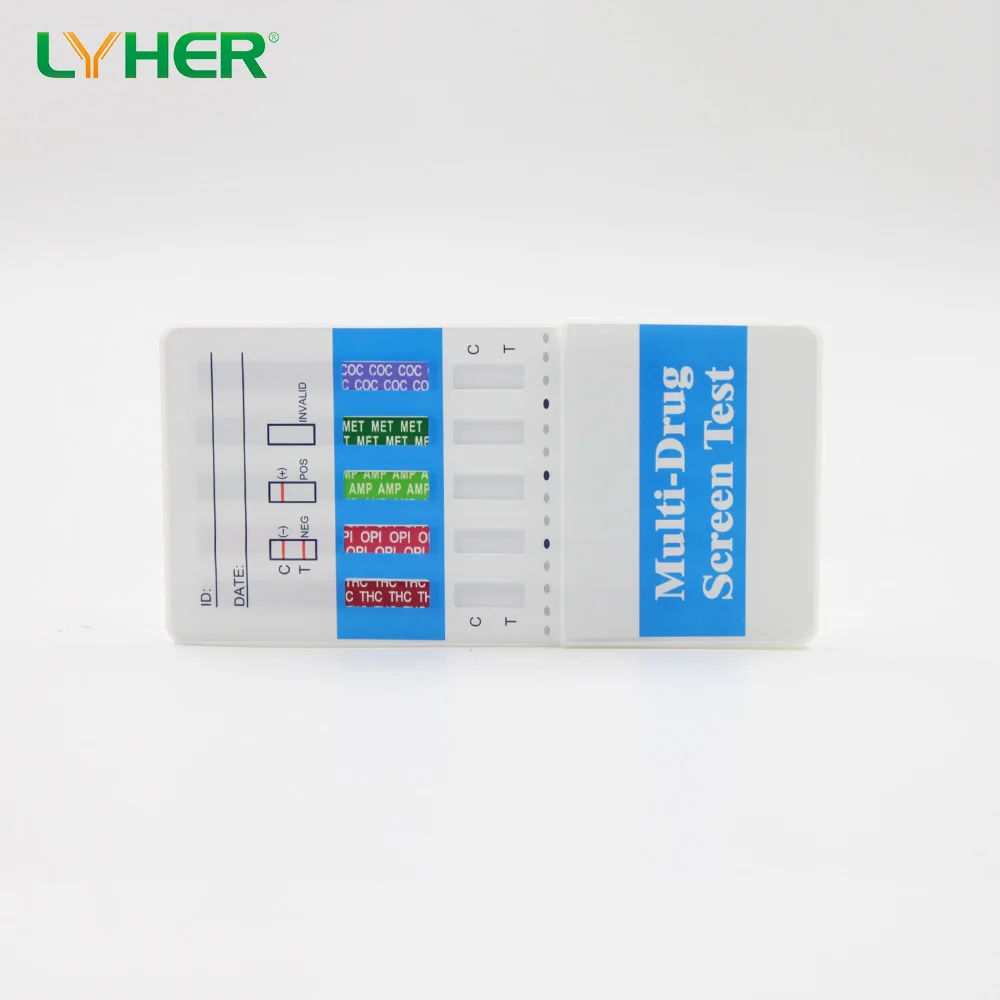 
Multi panel rapid drugtest urine drugs test kit 