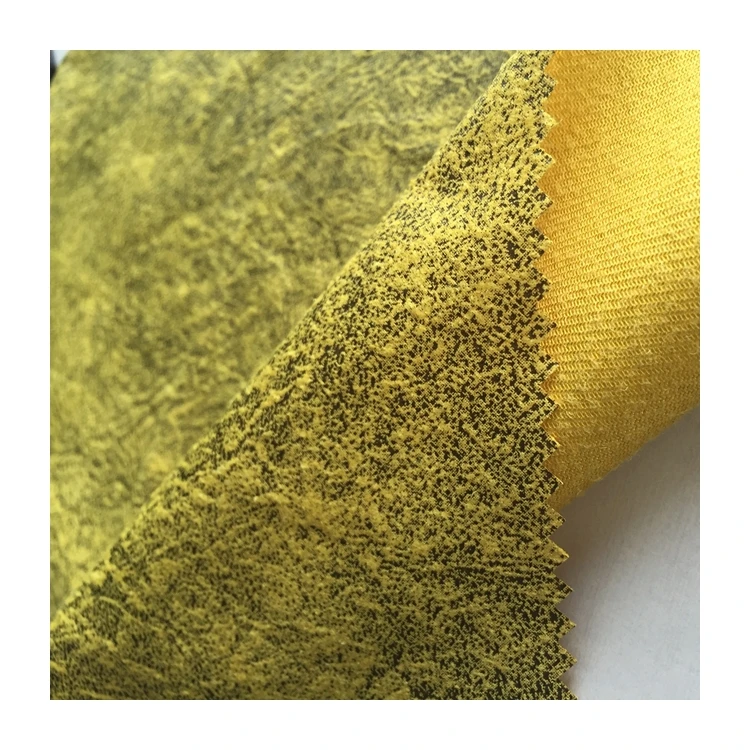 High quality 100% polyester micro leather suede fabrics for sofa and shoes