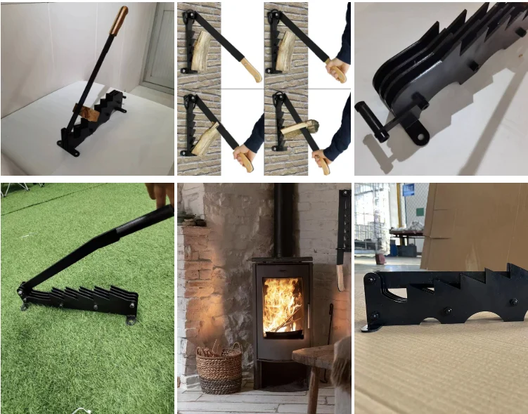 Hardware best-selling European speciaHousehold wood splitting machine Hydraulic wood splitting machine manual wood splitting mac