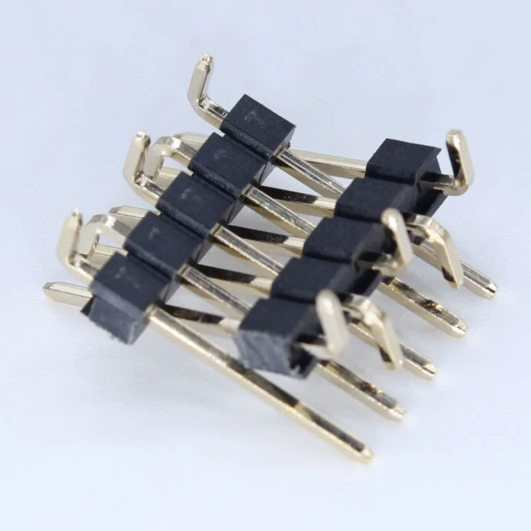 Pin Header Straight Smd Type 1.0 1.778mm 0.8mm 1.27mm 0.8 2.0mm 6 8 30 40 pin 254mm Double/Single Row Pin Header Connector 2.54