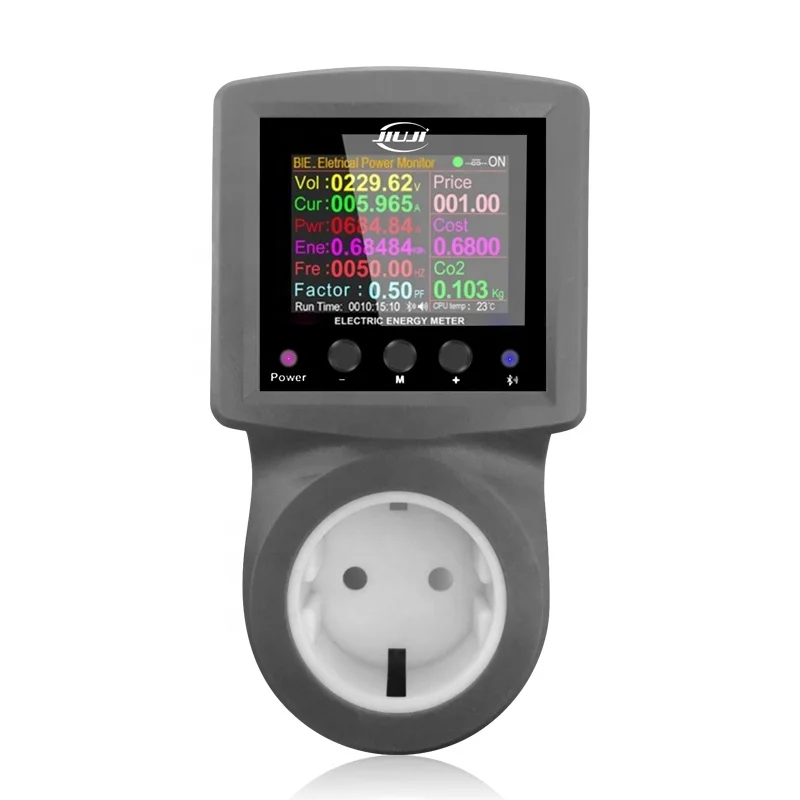 WIFI  Smart  plug Socket Kilowatt e Energy Meter 4G5G Connect