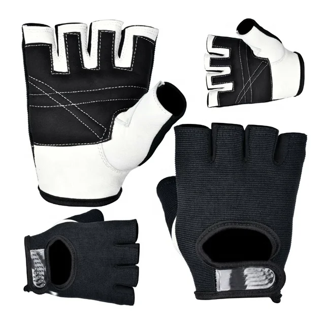 Wholesale Unisex Cycling Mitten Wheelchair Gym Sports Half Finger Gel Padded Weight Lifting Exercise Cycle Mitten