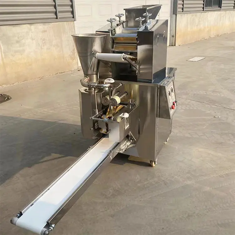 Industrial Dumpling Filling Machine Line For 100 Maker Automatic Steamed Samosa Making Price