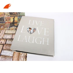 Anniversary Gift Luxury Embroidery Screw Binding Pp Pocketbaby  Photo Albums