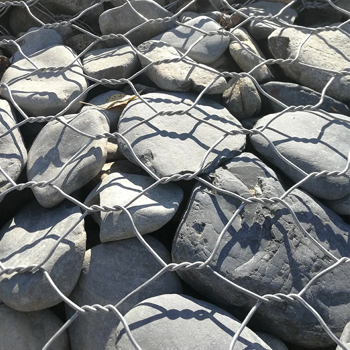 Direct factory woven wire mesh double twisted heavy galvanized pvc coated hexagonal wire netting 2x1x1 gabion box