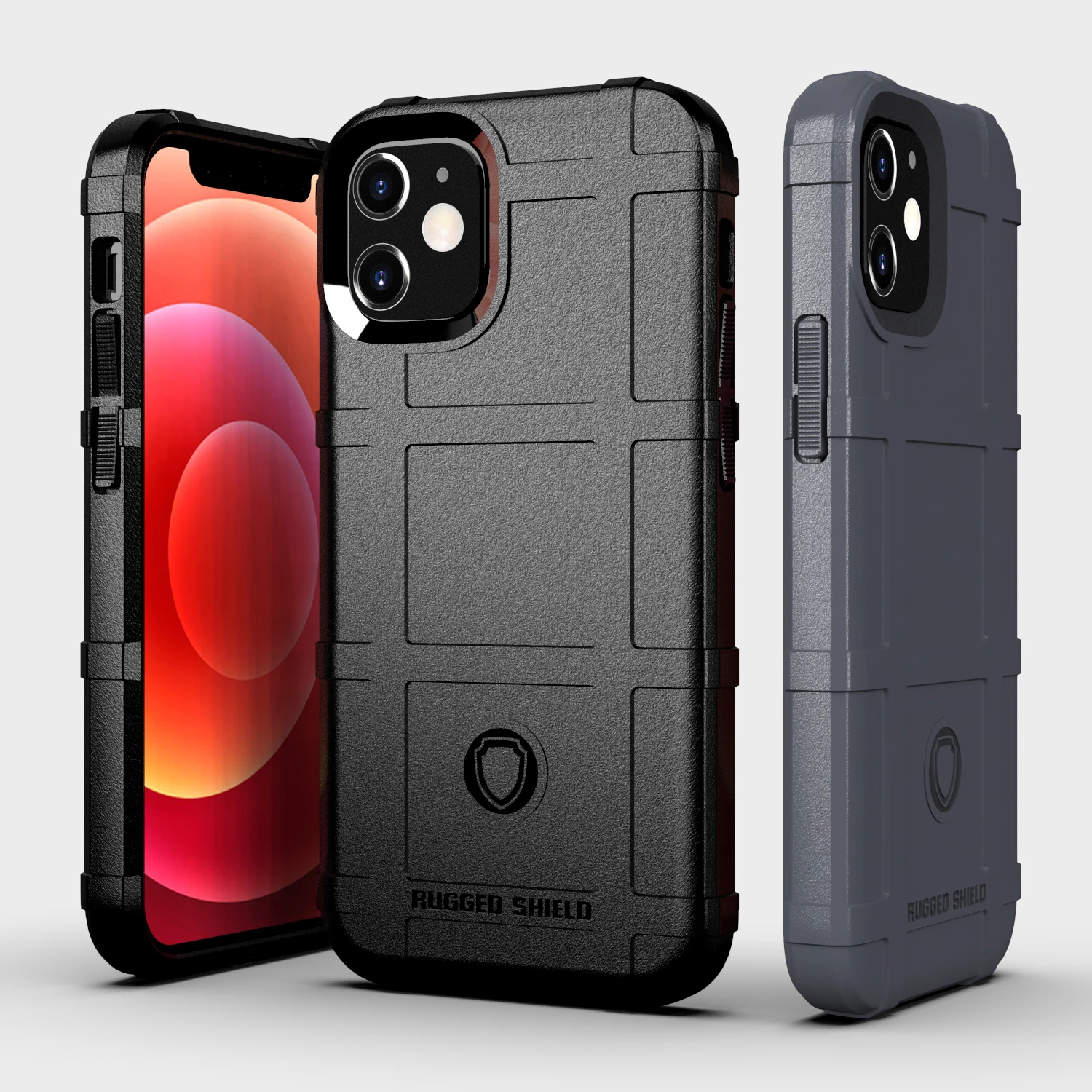For iPhone 12 Ultra Thick Shockproof TPU Phone Case RUGGED SHIELD iPhone 12 Anti-fall Case