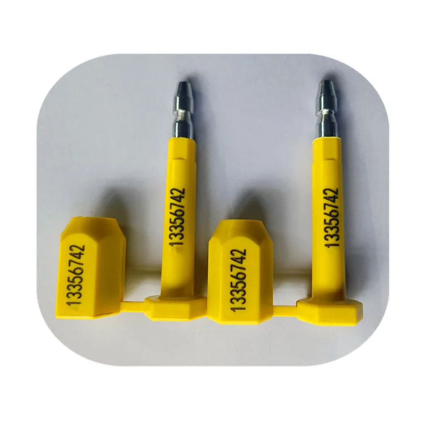 86mm ISO17712 High quality safety anti-fake  bolt  container seal disposable security bolt seal Lock