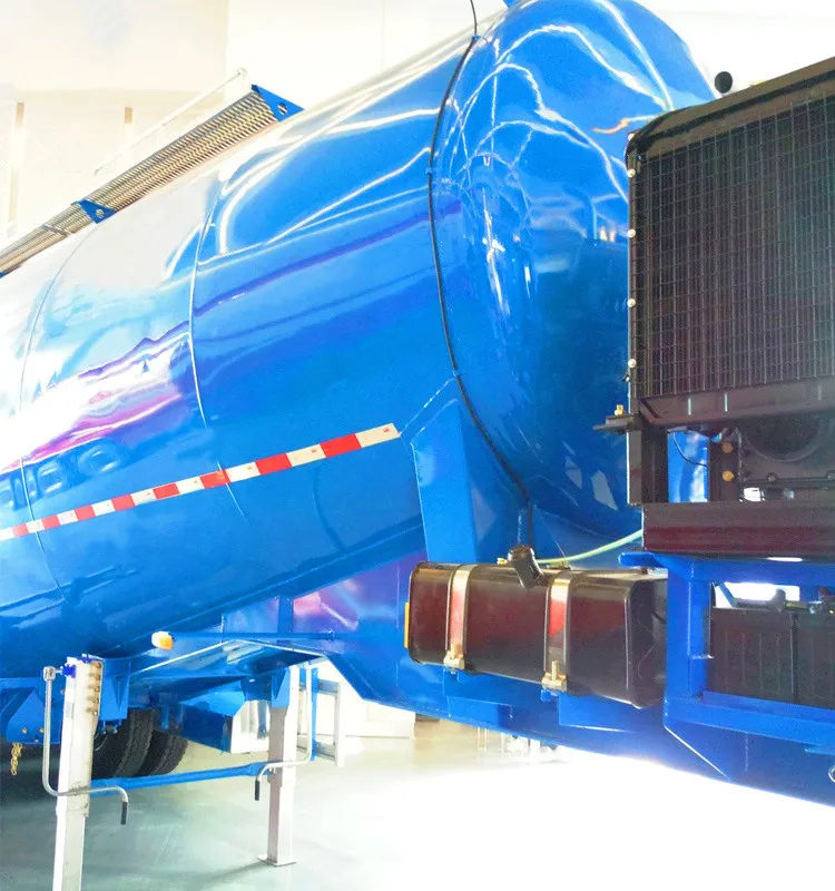 Hot Sale New Condition Semi-Trailer Tank Bulk Cement Truck 12R22.5 Tyre Steel Material