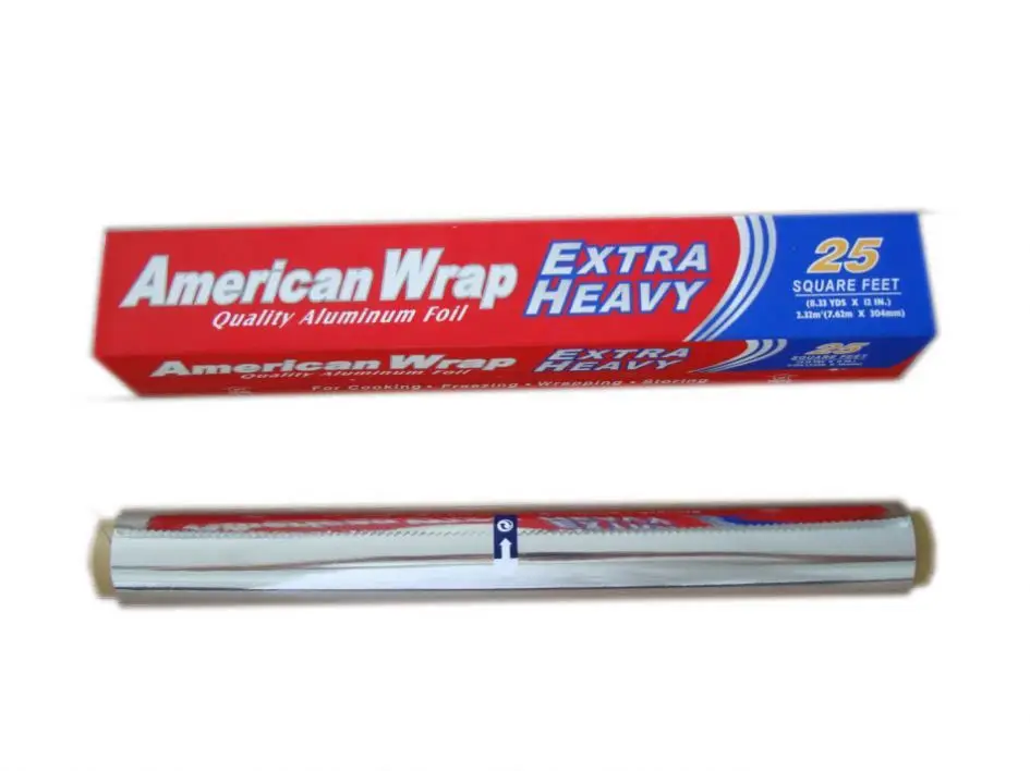 Customized Food Grade Household Foil Aluminium Packaging For Food Packing