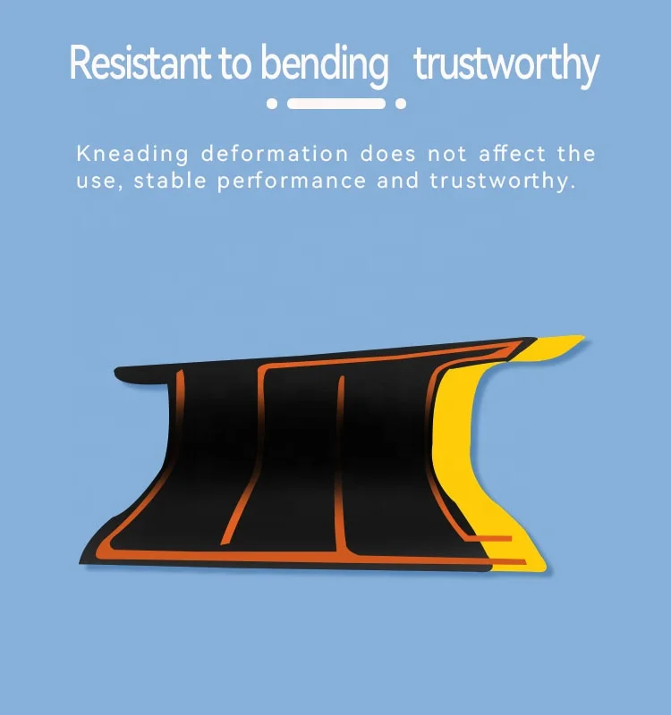 Graphene Carbon Crystal Fiber Electric Heating Far Infrared Heated Pad Fabric and Film Sheet for Heating Clothing/Belt/Pillow