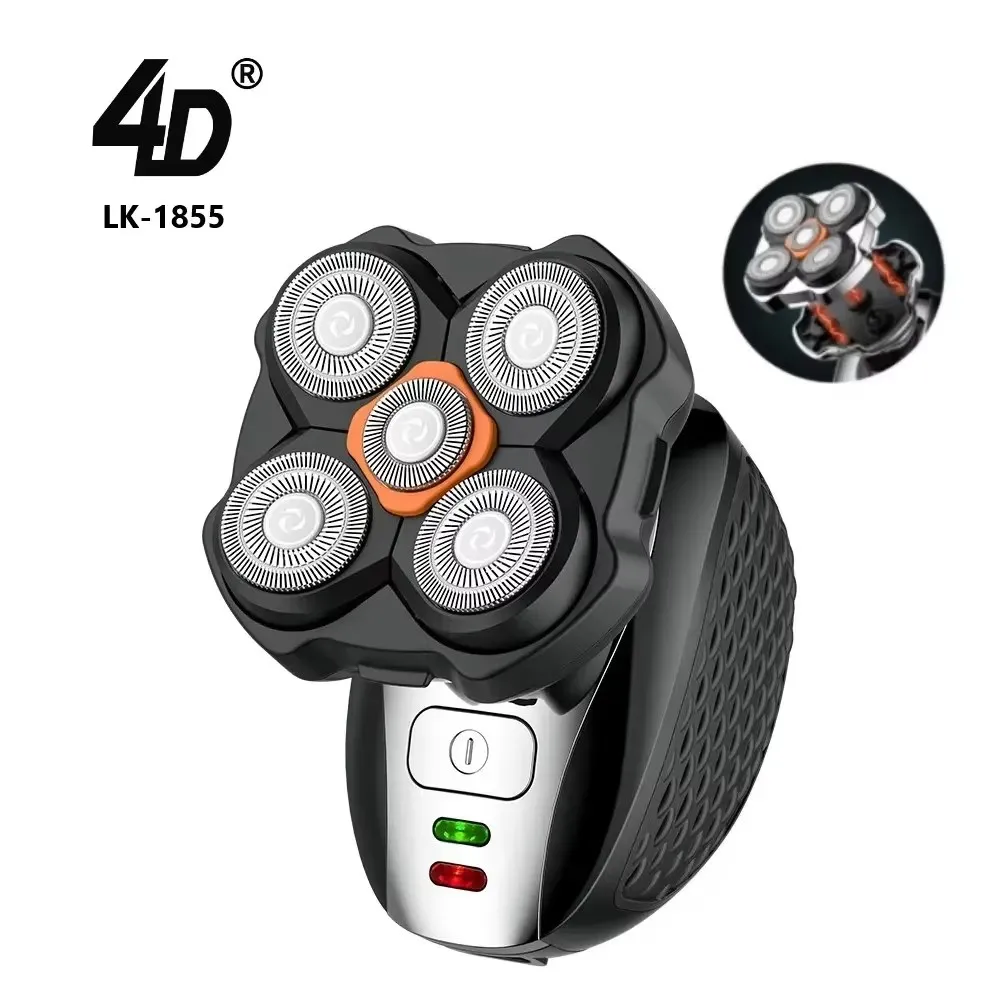 4D Multiple SKU selection electric Rotary shaver 5d 7d 8d 9d men Head shaver Waterproof Electric Shaver for Men