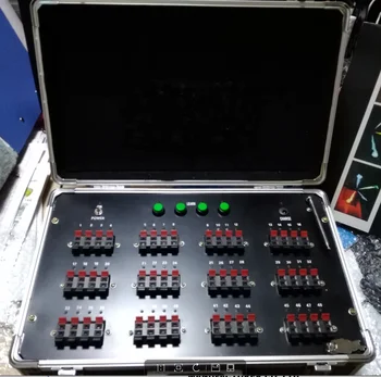 48 channels remote control firing systems  with 12v rechargeable battery  stage fountains machine