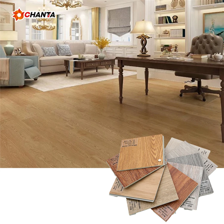 Commercial grade durability with a 20mil wear layer Interlocking system SPC vinyl flooring