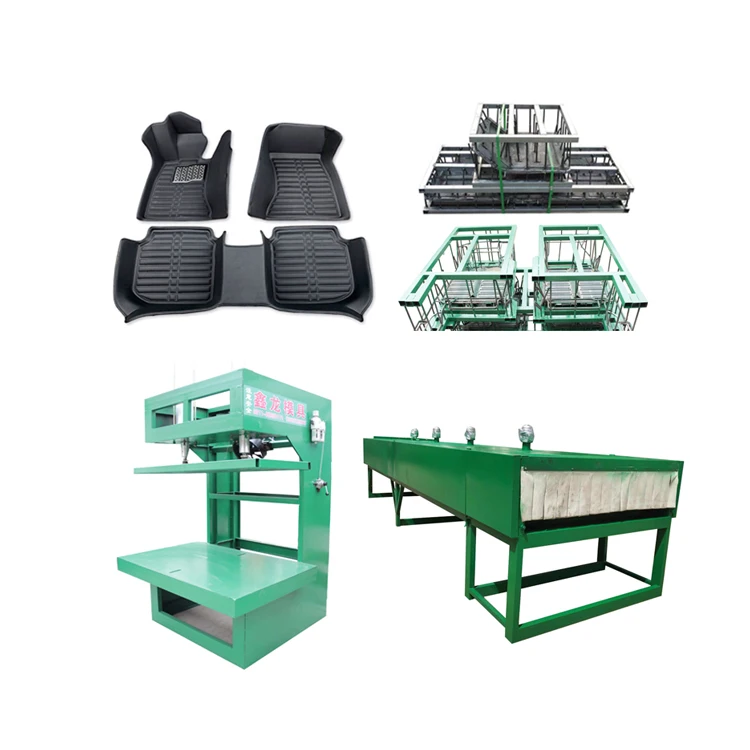 Factory Customized Hot Press Car Mat production machine Line car mats making machine