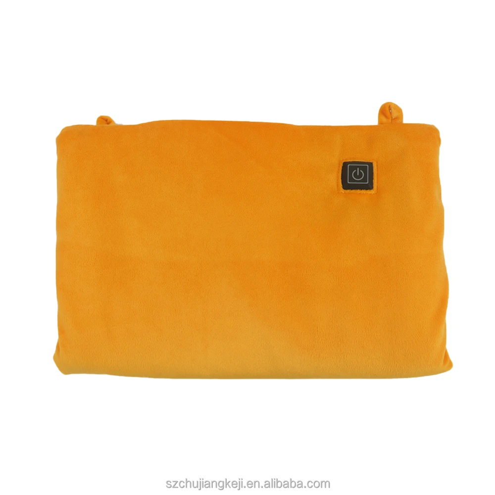 USB electric hand pouch heated hand warmer and seat pad