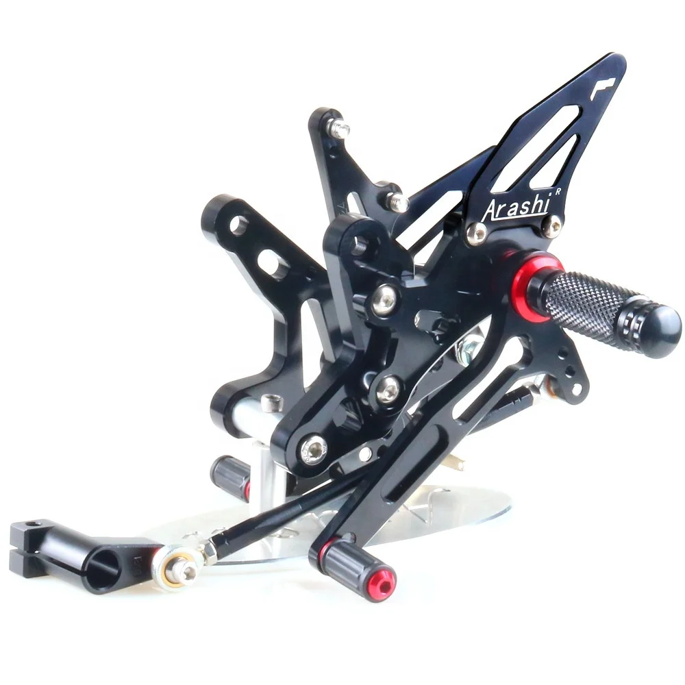 Motorcycle Accessories For KAWASAKI Nina400 Z400 2017-2022 CNC Aluminum alloy Motorcycle Adjustable Rear Foot Rest