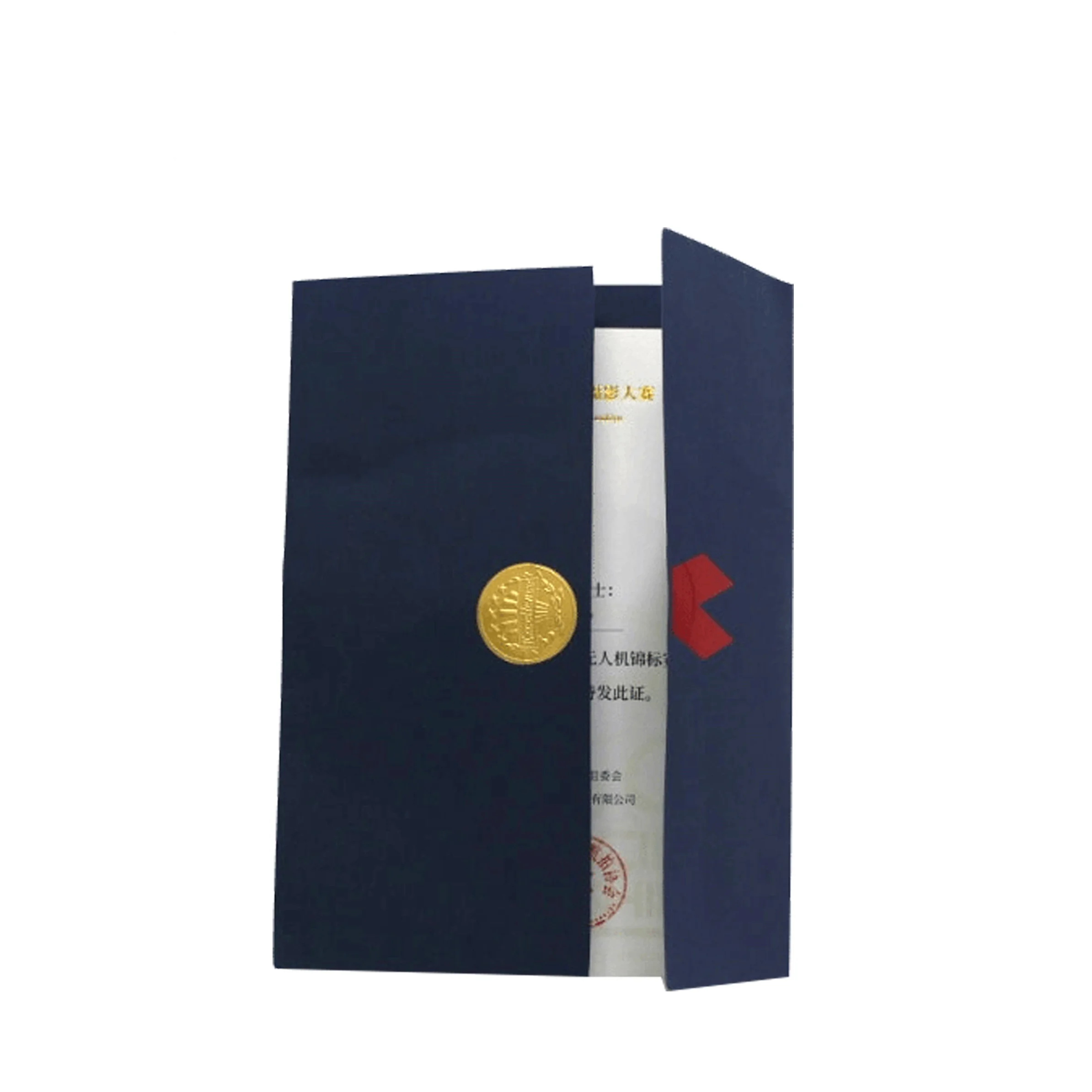 Custom unmanned aerial vehicle photomicrography contest certificate paper with envelope