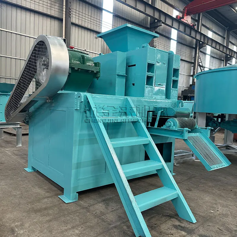 Dry Powder Briquette Manganese Briket Hydraulic Press Calcium Oxide Carbon Powder Fine Coal Briquetting Machine