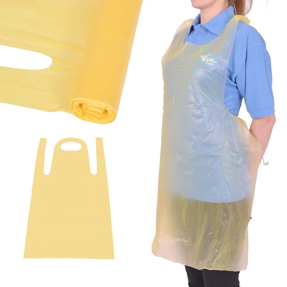 disposable plastic apron HDPE CPE medical pe aprons make machine kitchen hairdresser hair salon use apron making machine