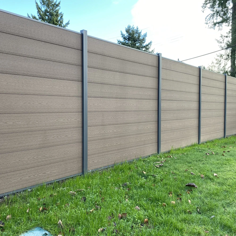 Composite fencing trellis decor garden buildings outdoor wood plastic composite fence WPC panel