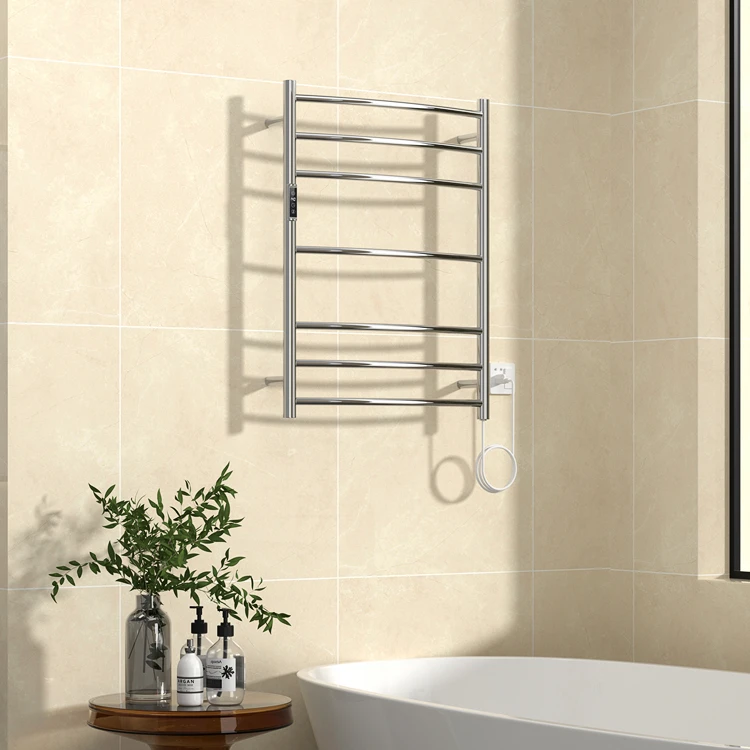 Source Factory Heated Stainless Steel Towel Rack For Bathroom Towels