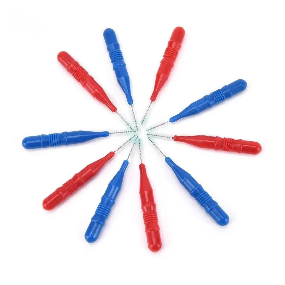 Interdental Brush 2/2.5/3mm Portable Travel Floss Sticks Mini Teeth Brushes Toothpicks Tooth Cleaning
