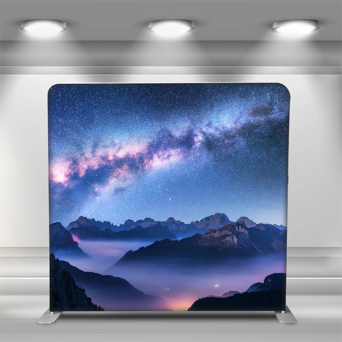 Оптовая продажа Заводская портативная двухстороная Свадебная наволочка с принтом на заказ подставка для фотостудии