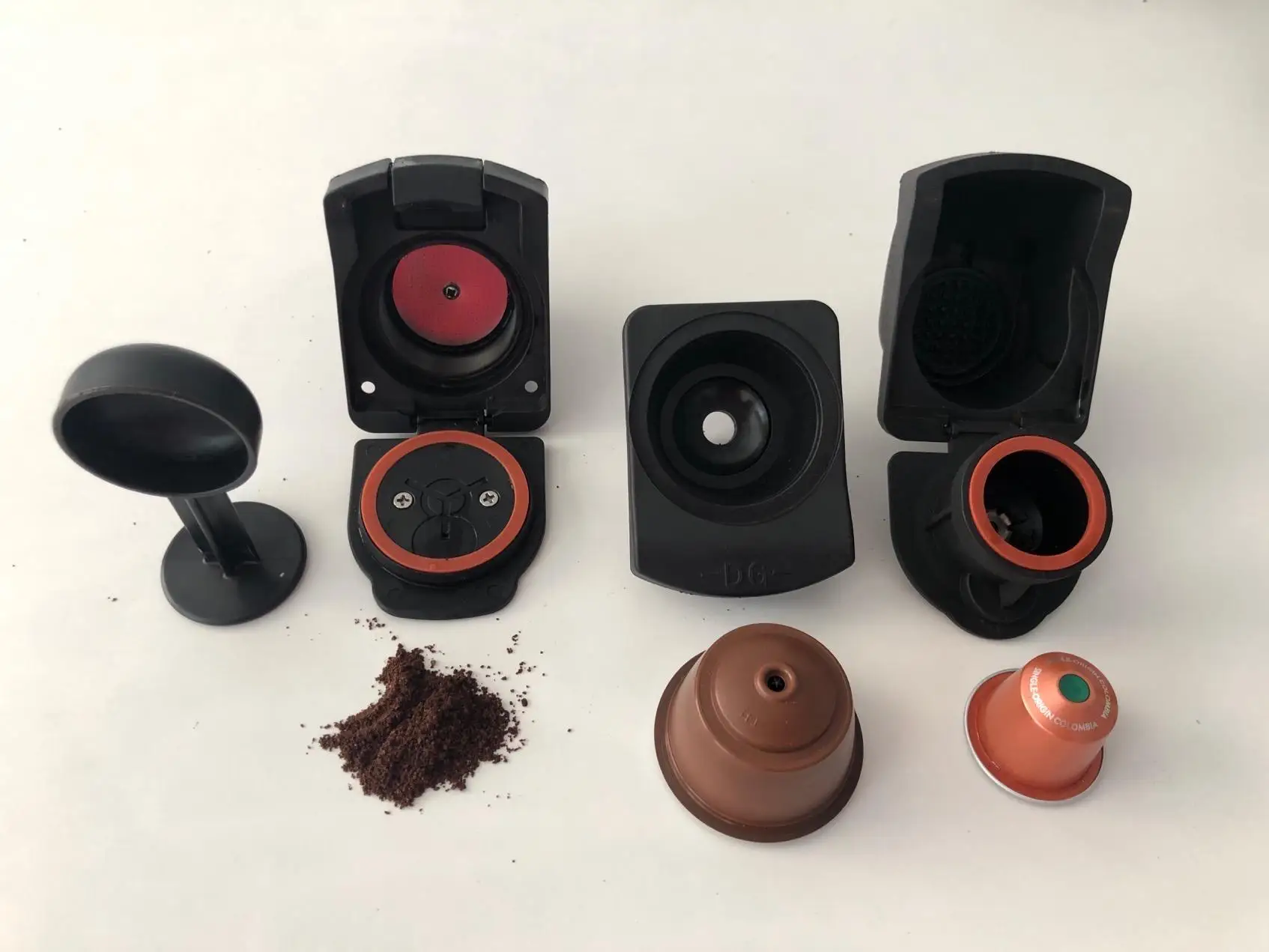 Multi-Function 3 In 1 Multi Capsule Coffee Machine Maker Compatible With Ground Coffee Dolce Gusto Coffee