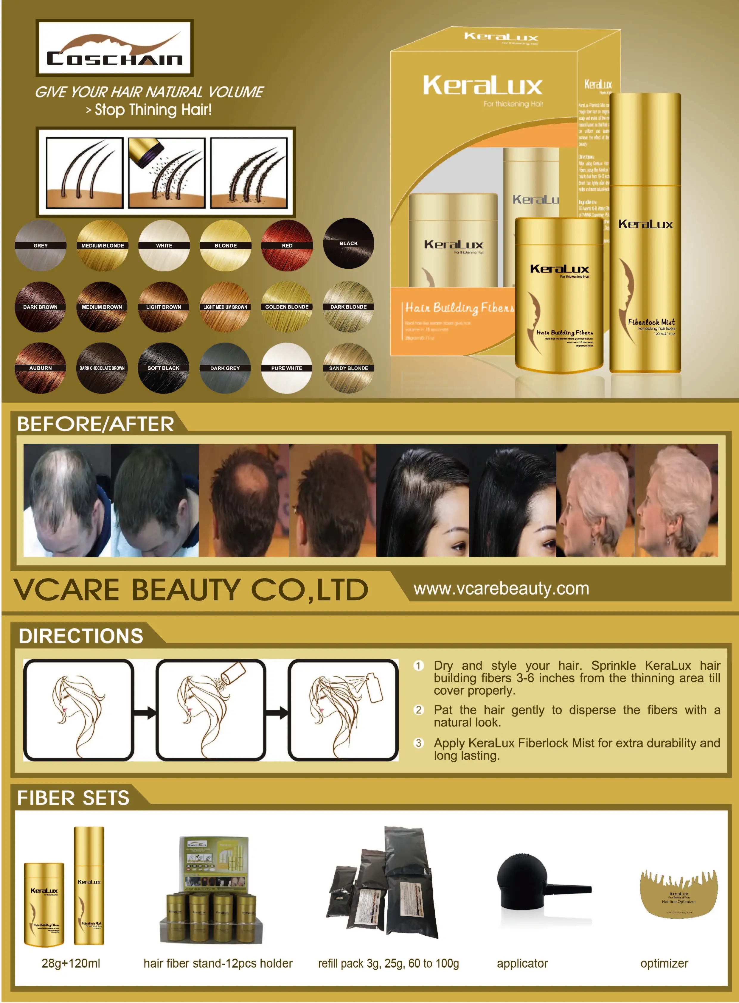 hair fibers cataolgue