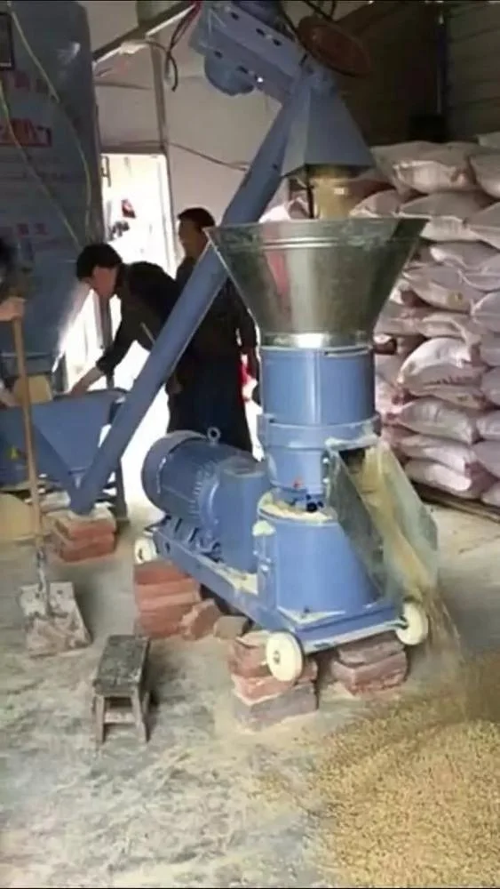 
Mini Animal Feed Flat Die Pellet Mill Machine Pelletizer 