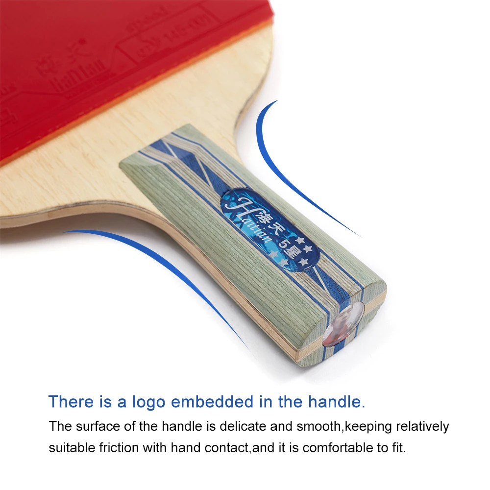 5 Star Ping Pong Paddle Original Equipment Manufacturer Process Five Star Table Tennis Bat Racket