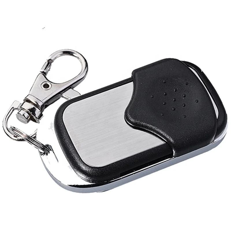Wireless 4 Buttons Remote Control Car Key Duplicator Adjustable Frequency 250-480mhz Electric Gate Garage Door Keychain