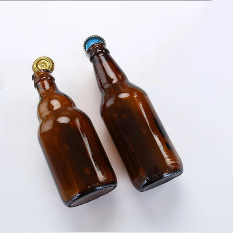 250ml 275ml 330ml 1 Liter Beer Bottles empty glass wine bottle amber blue transparency Beer Bottles 330ml Green Amber Glass