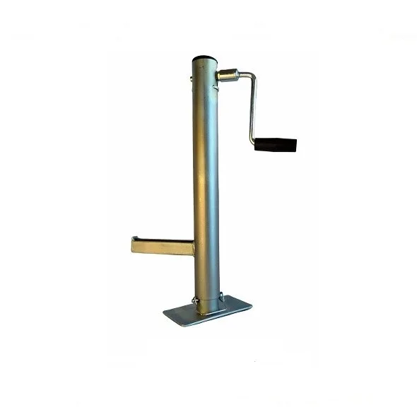 2,000 lb Clear zinc plated round tube ATV/UTV Jack