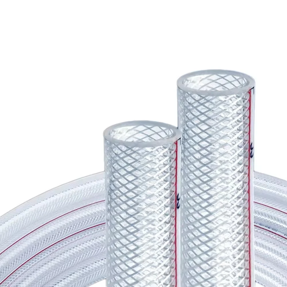 Pvc 3/4 Hose Transparente Pressurized Cold And Freezing Resistant Acid And Alkali Resistant Snake Skin Pipe Hose