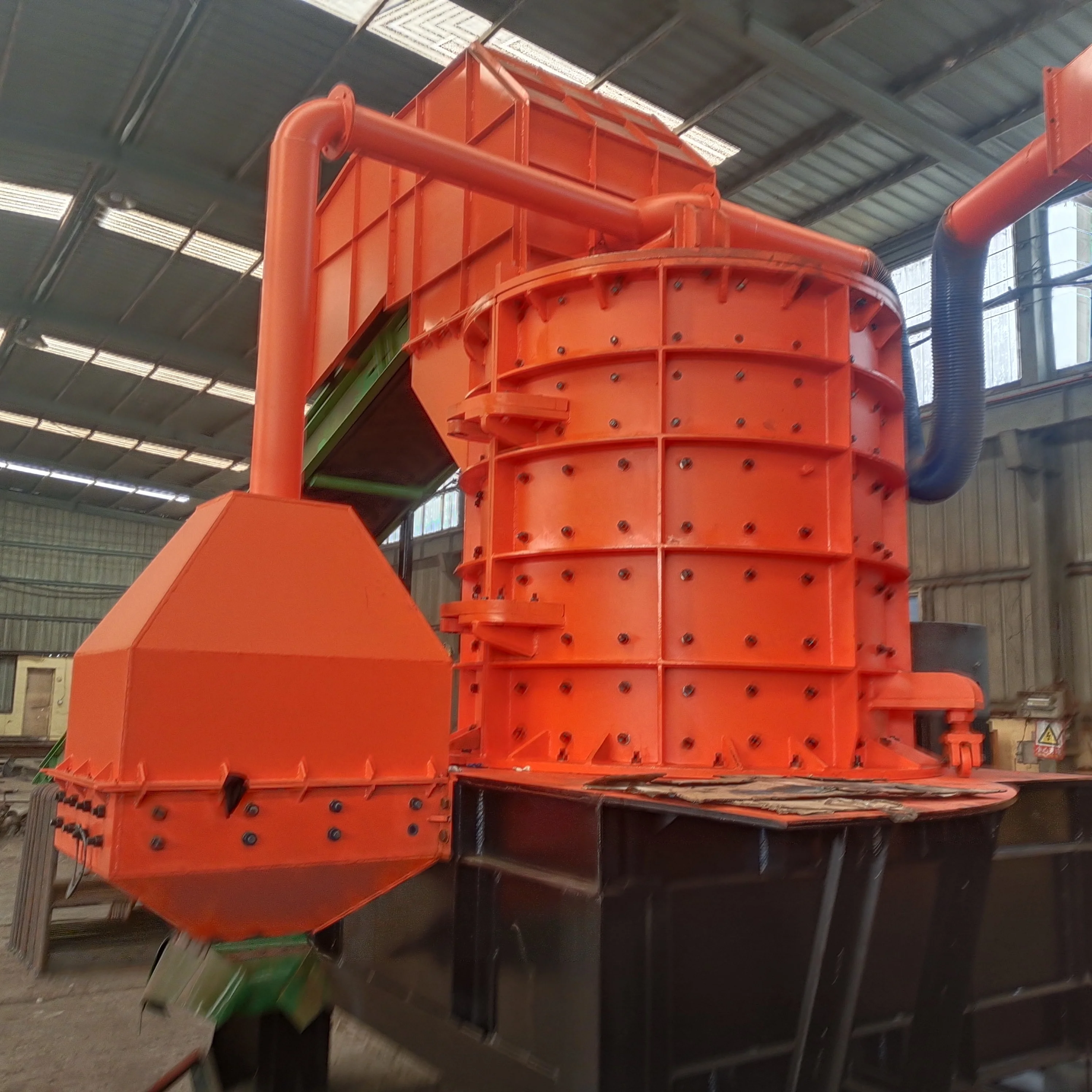 Scrap Aluminium Hammer mill Crusher Shredder Recycling Machine