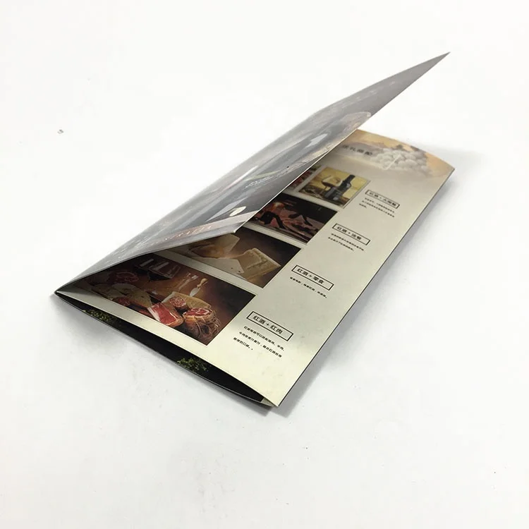Glossy Paper Custom Paper Brochure / Booklet / Flyer / Catalog Printing