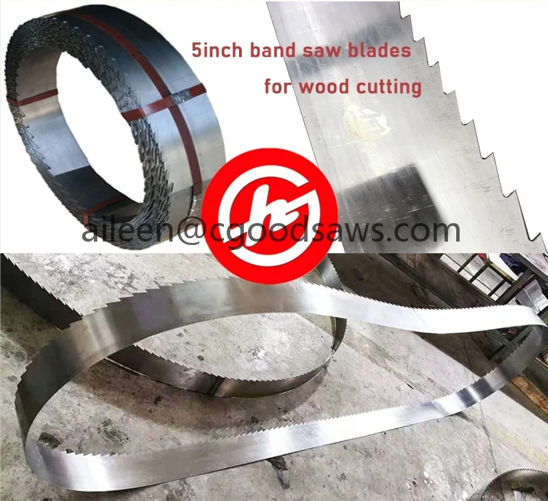 Carbon Steel Cutting Band Saw Blade Suitable For Sawmill Machine