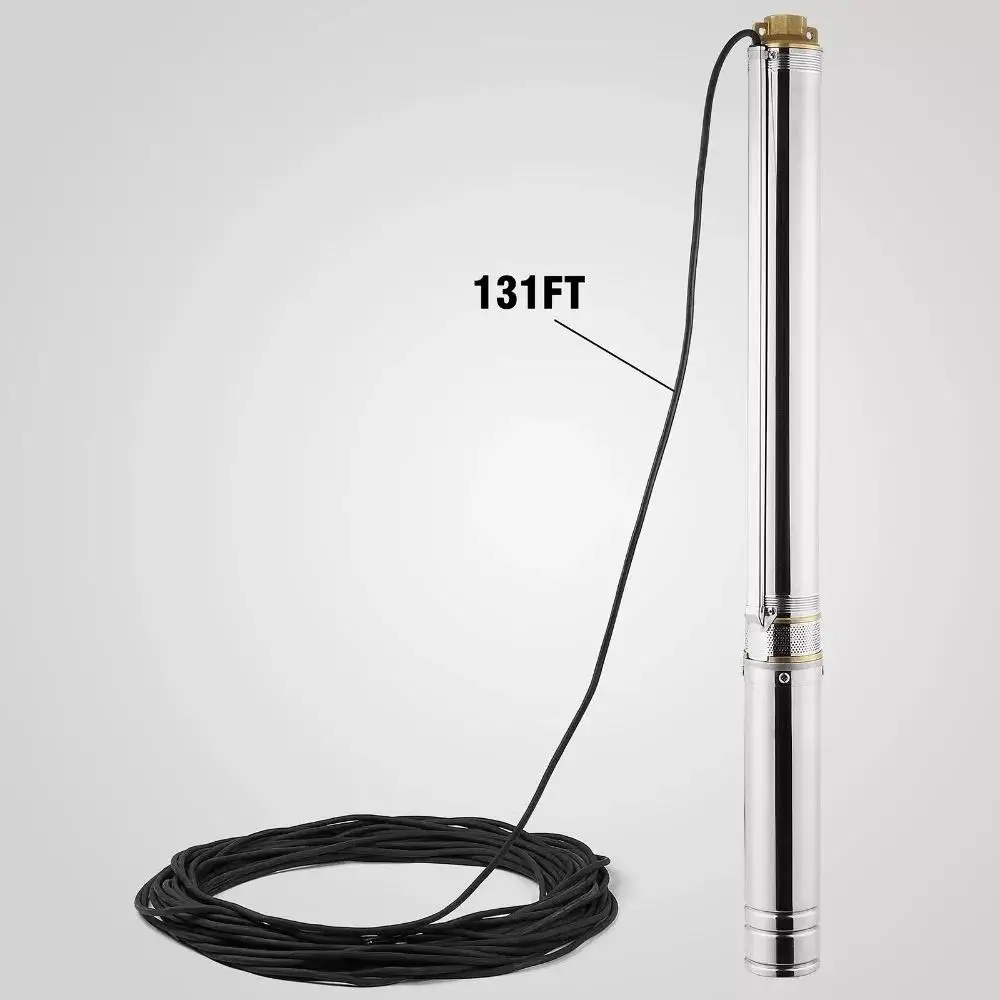 Easy To Install Solar Pumps Bottle Solar Powered Energy System 1HP 2HP 3HP Deep Well DC Submersible Water Pump For Agriculture