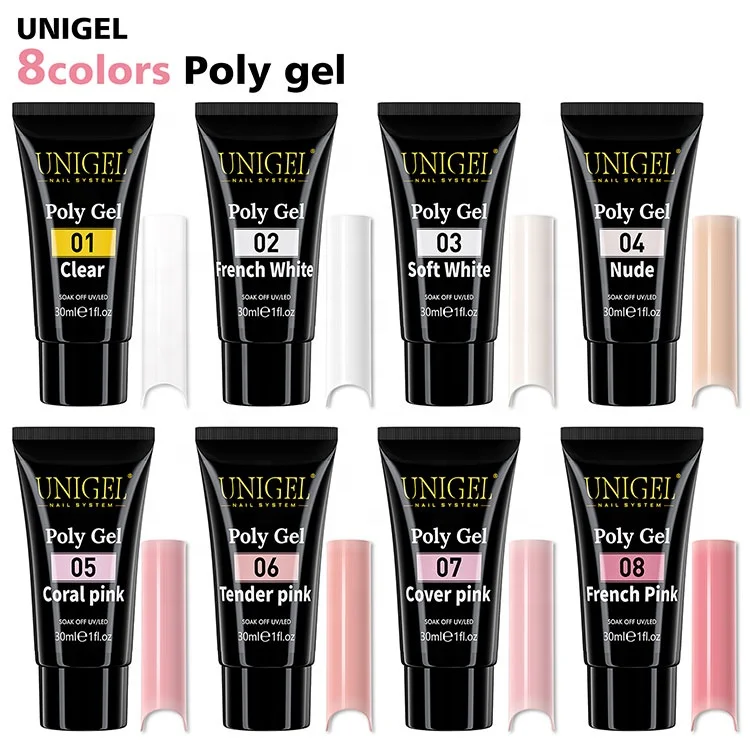 Unigel Wholesale Private Label Bulk Soak Off Nail Builder Uv Acrylic Extension Poly Gel