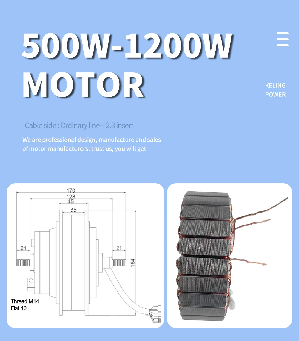 10 Inch 1200W Wide Tire Drum Brake Hub Motor High Power Electric Solid Motor Free Inflatable scooter Tire Motor