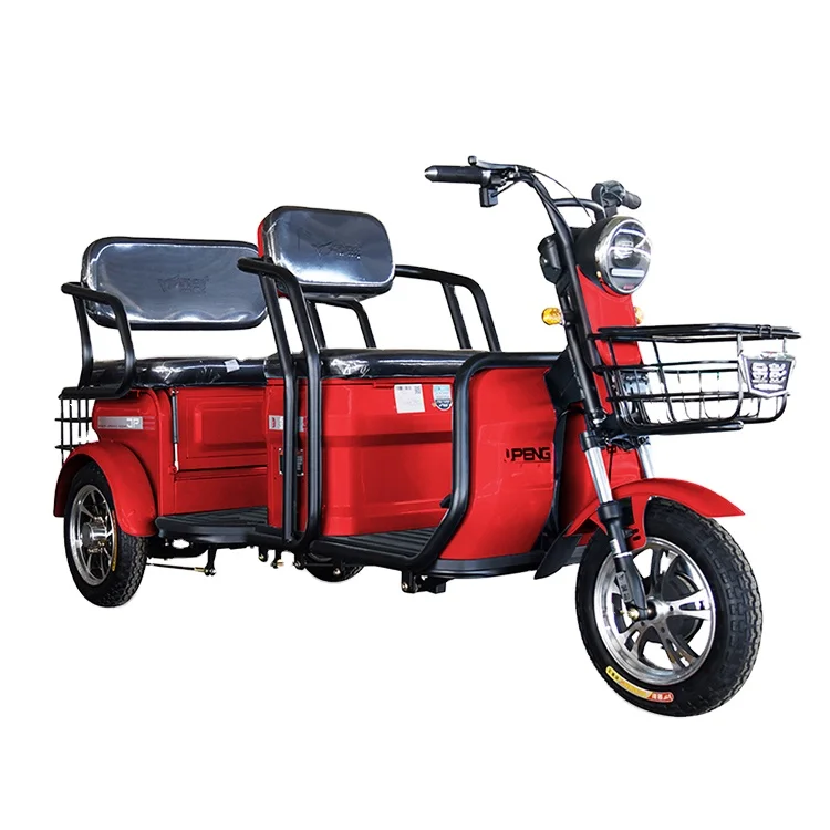 JINPENG XD EEC COC EU Country Legally Registered Three Wheel Elderly Electric Scooter Electric Tricycle for Disabled People