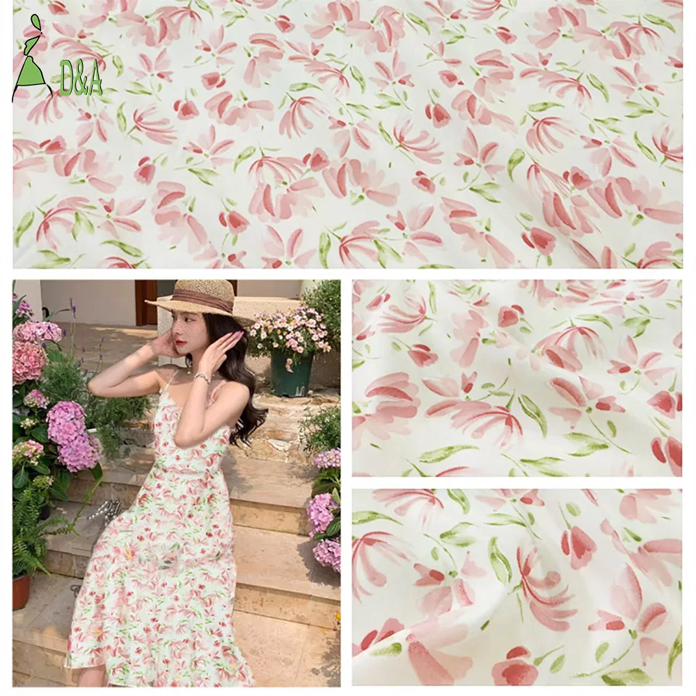 Wholesale Liberty 100% Cotton Tana Lawn London Custom Digital Fashion Woman Flower Printing Soft Floral Fabric For Dress